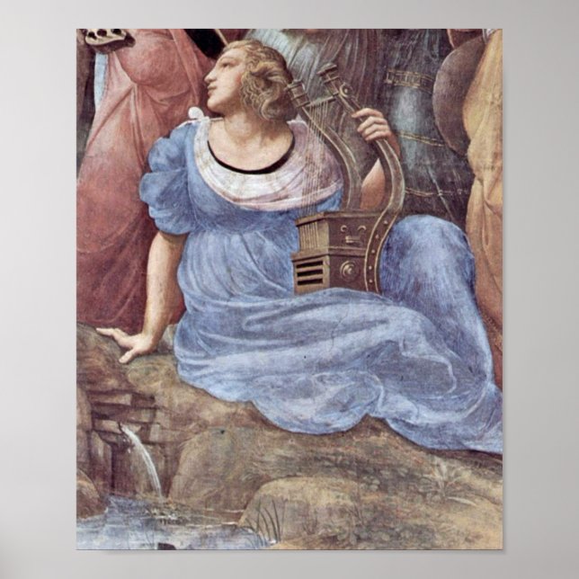 Raffaello Sanzio da Urbino - Terpsichore Poster (Front)