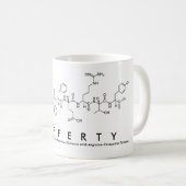 Rafferty peptide name mug (Front Right)