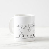 Rafferty peptide name mug (Front Left)