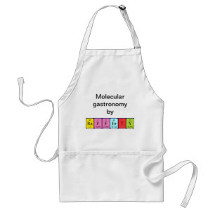 Rafferty periodic table name apron