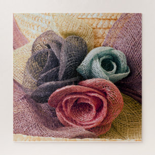 Raffia Roses  Jigsaw Puzzle