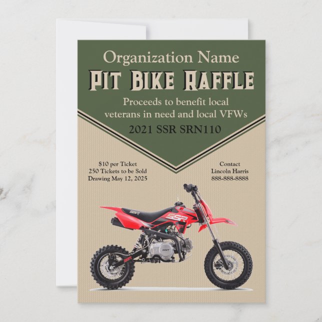 Raffle Card (Front)