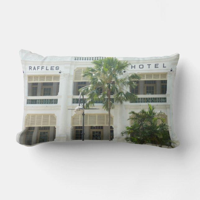 Raffles Hotel Singapore photo pillow (Front)