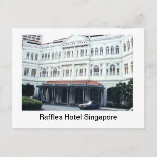 Raffles Hotel Singapore Postcard