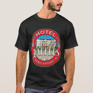 Raffles Hotel Singapore Suitcase T-Shirt