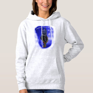 Rafi the Friesian New Year's Hoodie
