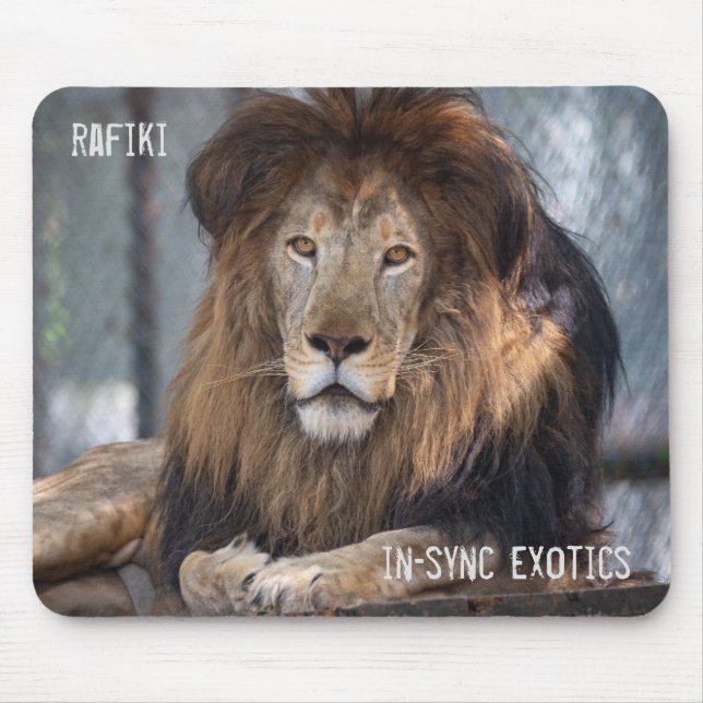 Rafiki - mouse mat (Front)