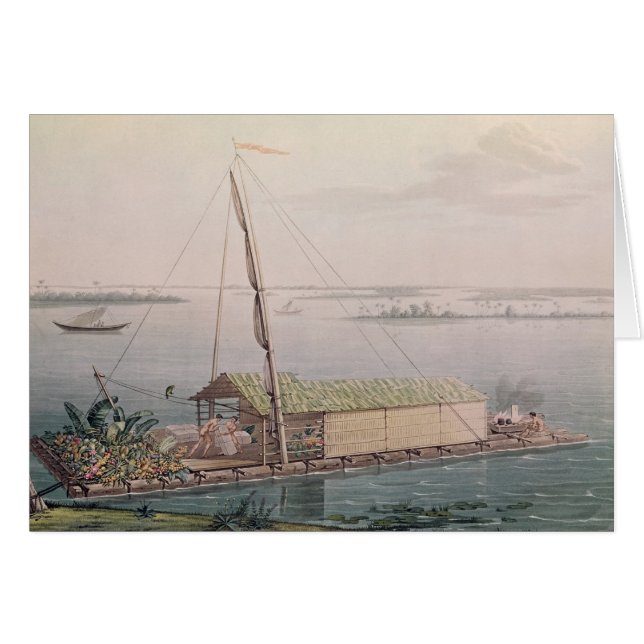 Raft on the Guayaquil River (Front Horizontal)