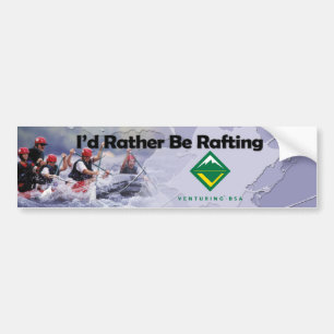 Rafting Bumper Sticker