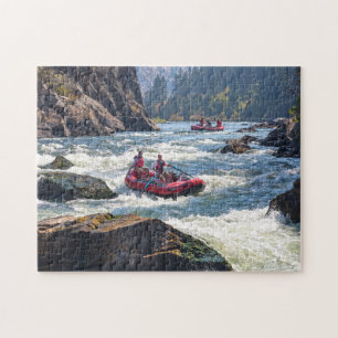 Rafting Montana. Jigsaw Puzzle