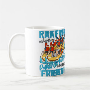 Rafting Paddle Partners Watersports Raft Sport Riv Coffee Mug
