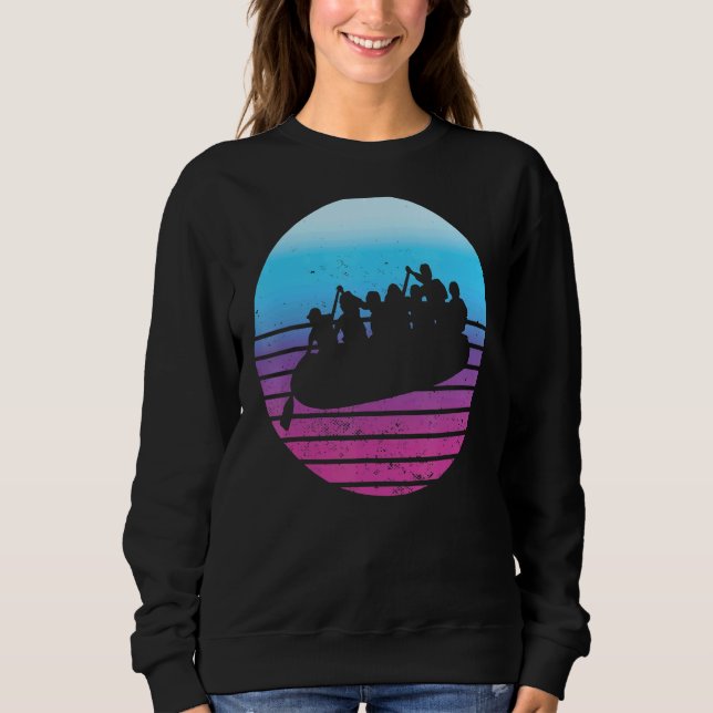 Rafting River Boat Fun   Sweatshirt (Front)