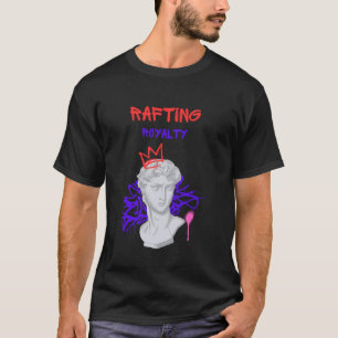 Rafting Royalty Greek Statue River Adventure Water T-Shirt