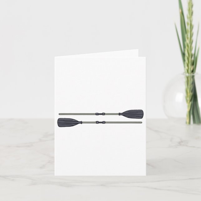 Rafting White Water Boating - Rafter  Card (Front)