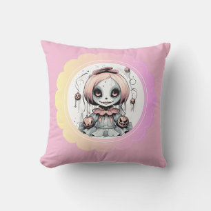 Rag Doll Cute & Spooky Custom Cushion