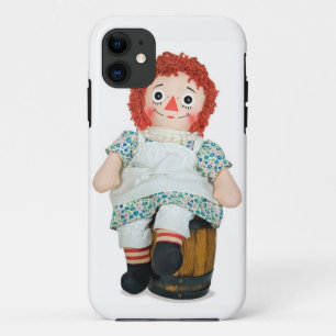 Rag Doll on barrel iPhone 11 Case