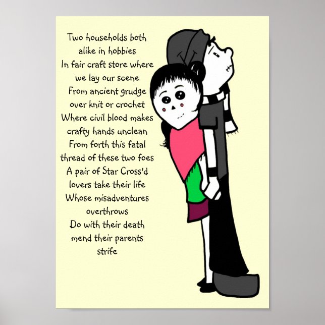 rag doll romeo and Juliet Poster (Front)