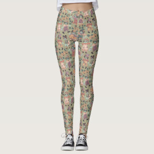 Rag Doll Zombies Halloween 2 Leggings