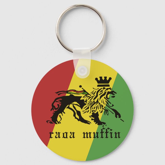 Raga Muffin Judah KeyChain (Front)