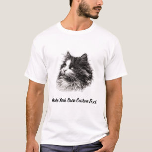 Ragamuffin Cat Create Your Own Custom Text T-Shirt