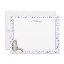 Ragamuffin Cat Personalised Stationery