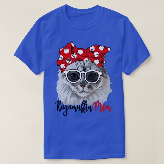 Ragamuffin Cat Shirt Ragamuffin Cat Mum Bandanna (Design Front)