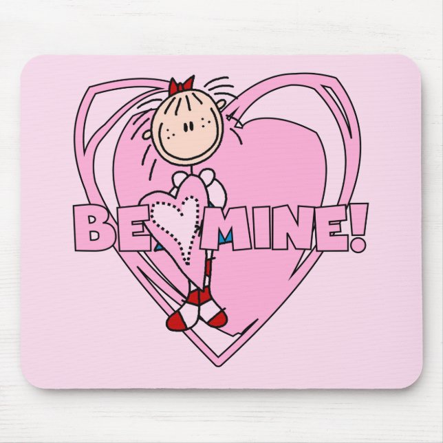 Ragdoll Be Mine Valentine Mouse Mat (Front)