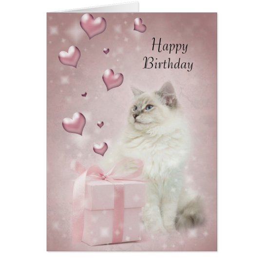 Ragdoll Birthday Card | Zazzle.co.uk Ragdoll Birthday Card | Zazzle.co.uk