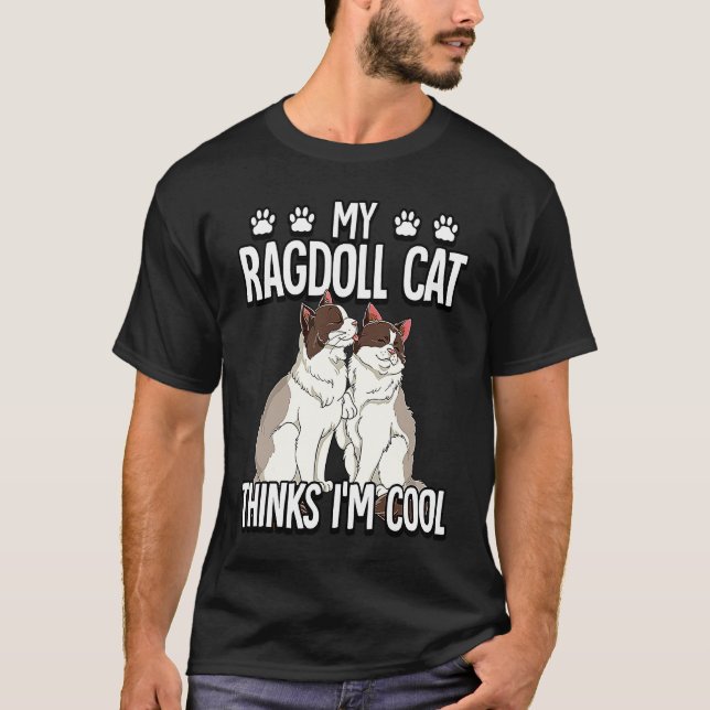 Ragdoll Cat  9 T-Shirt (Front)