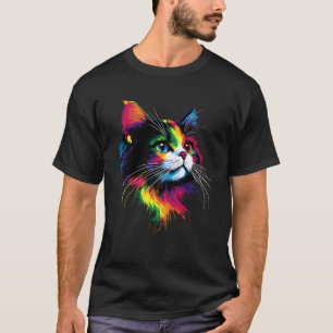 Ragdoll Cat Cat Mum Kitten Meow Cute Ragdoll Cats T-Shirt