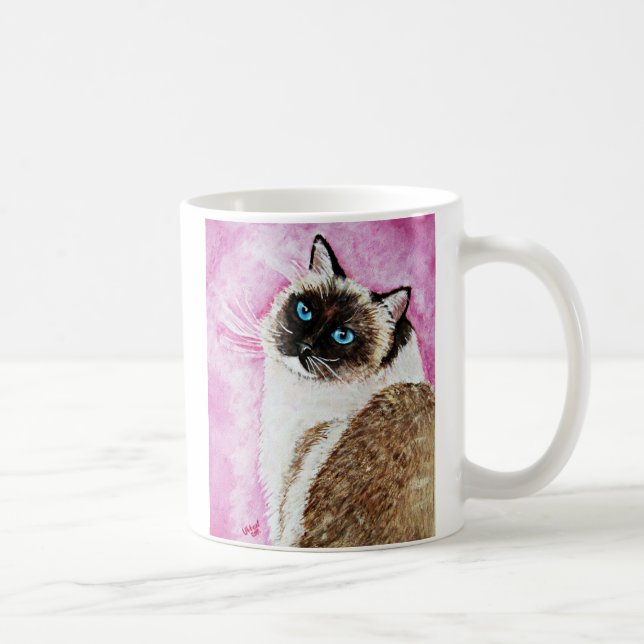 ragdoll cat coffee mug (Right)