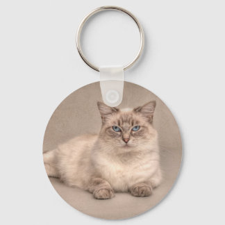 Ragdoll Cat Key Ring