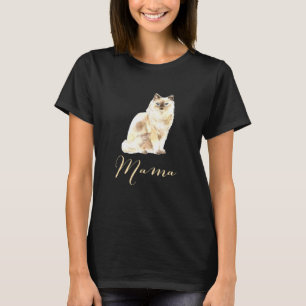 Ragdoll Cat Mama Cat Mum Cat Mama Present Cat Momm T-Shirt