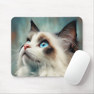 Ragdoll cat mouse mat