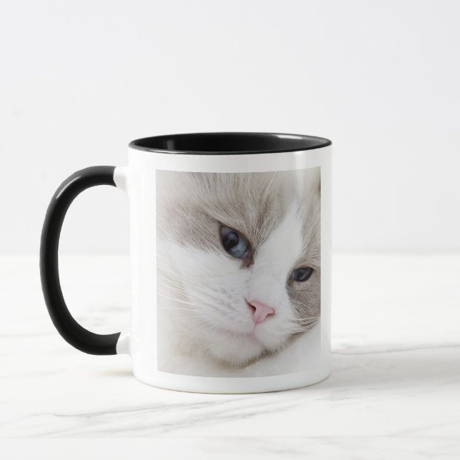 Ragdoll cat mug (Left)