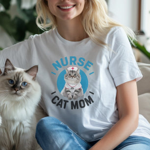 Ragdoll Cat "Nurse Cat Mum"  T-Shirt