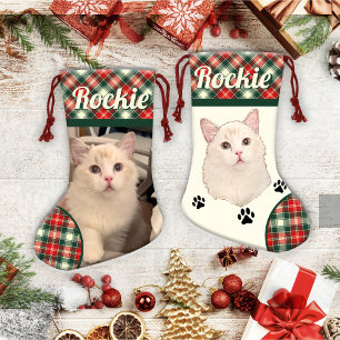 Ragdoll Cat Personalised Small Christmas Stocking