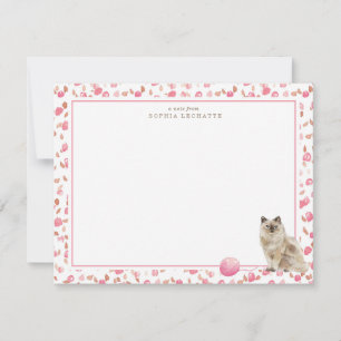 Ragdoll Cat Personalised Stationery Card