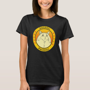 Ragdoll Cat Portrait T-Shirt