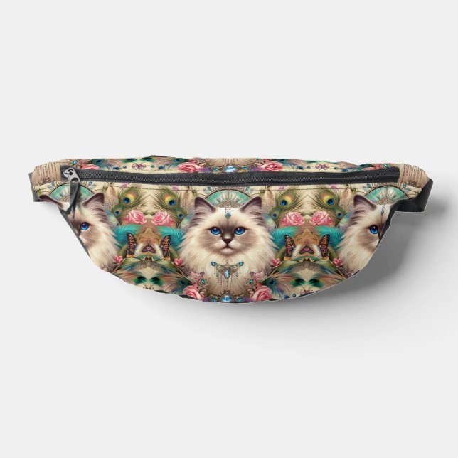 Ragdoll Cat Retro Bag (Lay Down)