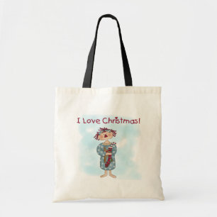 Ragdoll I Love Christmas Tshirts and Gifts Tote Bag