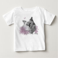 Ragdoll Personalized baby t shirt