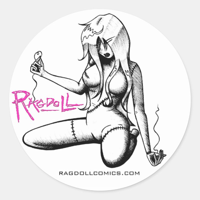 Ragdoll Sticker (Front)