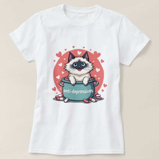 Ragdoll T-Shirt (Design Front)