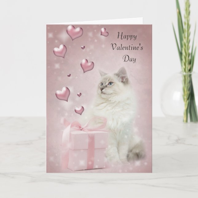 Ragdoll valentine's card (Front)