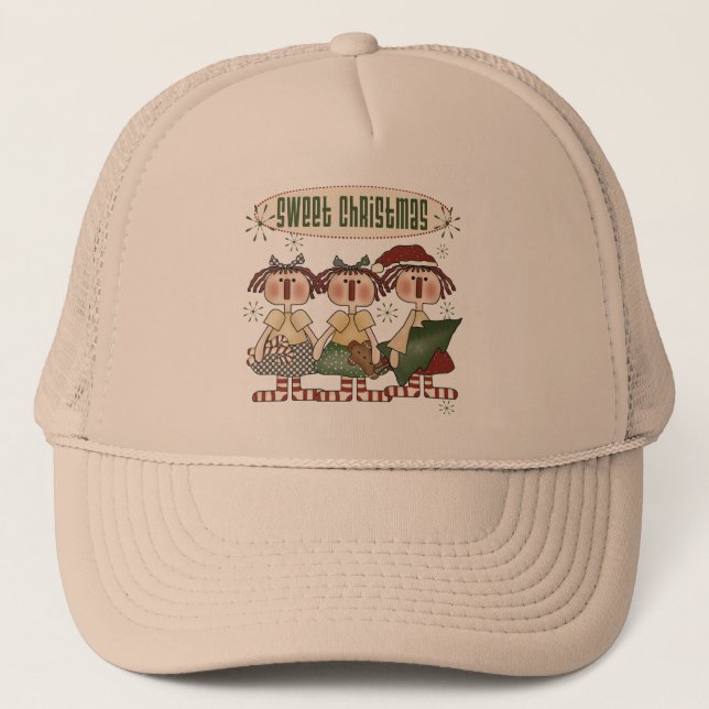 Ragdolls Sweet Christmas Tshirts and Gifts Trucker Hat (Front)