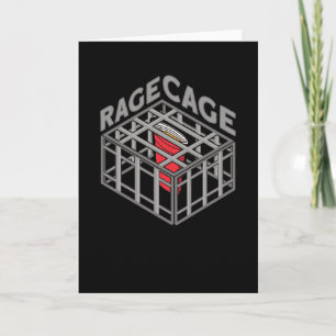 Rage Cage Drink Alcohol Party Drinking Game Card