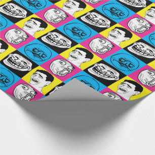 Rage Comic Wrapping Paper