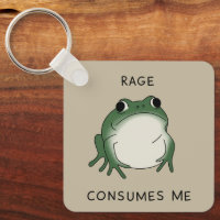 Rage Consumes Me Frog Pond Meme Vintage Nature