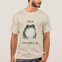 Rage Consumes Me Frog Pond Meme Vintage Nature